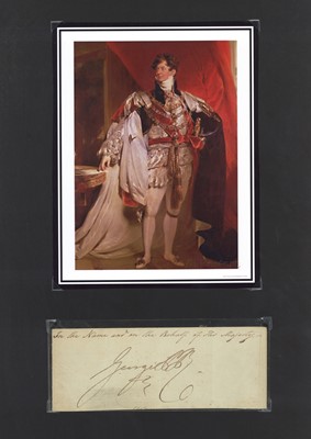 Lot 475 - George IV, King of the United Kingdom of Great Britain and Ireland
