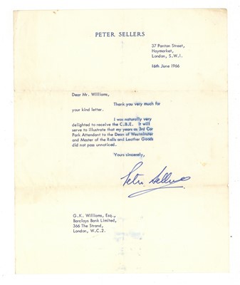 Lot 196 - Sellers (Peter)