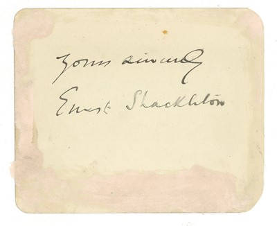 Lot 352 - Shackleton(Ernest)