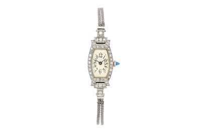 Lot 336 - VERTEX. AN ART DECO COCKTAIL WATCH.