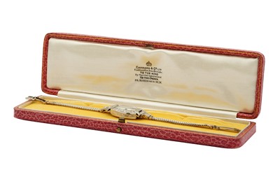 Lot 336 - VERTEX. AN ART DECO COCKTAIL WATCH.