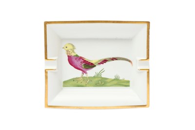 Lot 237 - Hermes Magenta Bird Limoges Ashtray