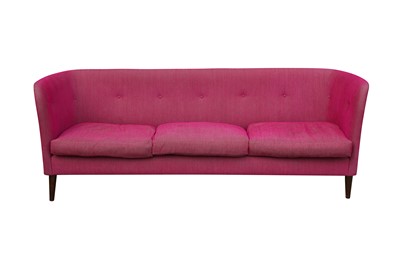 Lot 392 - A CONTEMPORARY DESIGNERS GUILD THREE SEATER SOFA
