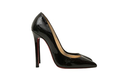 Lot 121 - Christian Louboutin Black Pigalle Heeled Pump 120