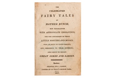 Lot 208 - [La Mothe, (Marie Catherine, Countess d'Aulnoy)] The Celebrated Fairy Tales of Mother Bunch, 1817