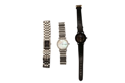 Lot 98 - THREE LADIES WRISTWATCHES