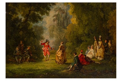 Lot 24 - AFTER JEAN-ANTOINE WATTEAU (VALENCIENNES 1684- 1721 NOGENT-SUR-MARNE)