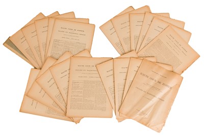 Lot 44 - Petain. Procès du Maréchal Pétain Haute Cour de Justice: 1945