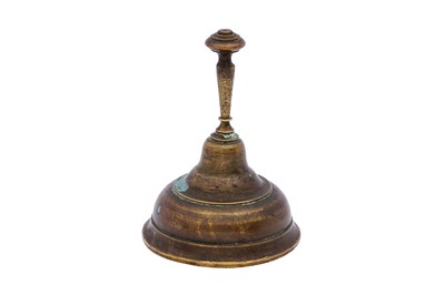 Lot 179 - A LARGE ENGRAVED BRASS OFFICIAL MUGHAL SEAL BEARING THE NAME OF MUHAMMAD SHAH (1702 - 1748)