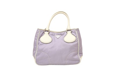 Lot 368 - Prada Lilac Tussuto Small Tote