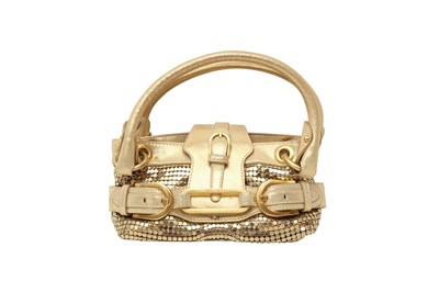 Lot 263 - Jimmy Choo Gold Chainmail Mini Tote