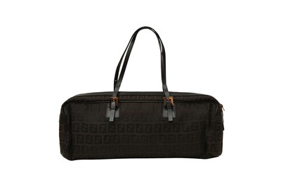 Lot 168 - Fendi Brown Zucchino Shoulder Bag