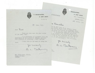 Lot 337 - Montgomery of Alamein (Bernard Law, Viscount of)