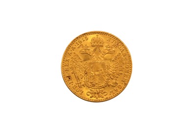 Lot 124 - AN AUSTRIAN DUCAT DATED 1915
