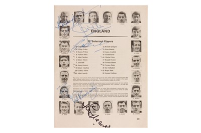 Lot 448 - England 1966