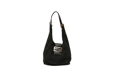 Lot 170 - Fendi Black Croissant Baguette Bag
