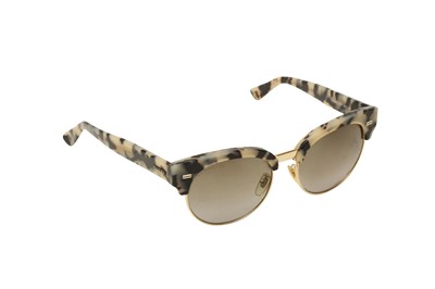 Lot 213 - Gucci Fog Havana Round Sunglasses