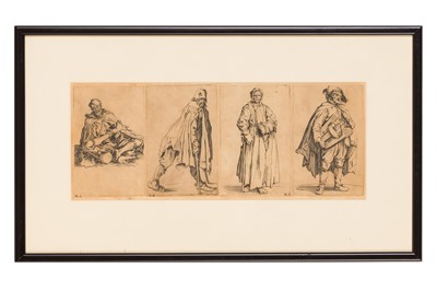 Lot 27 - Callot, Twelve plates from Les Gueux