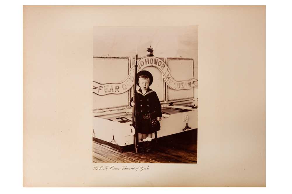 Lot 31 - THE DUKE OF YORK'S NAVAL TOUR, 1898