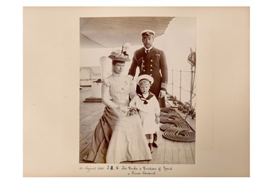 Lot 31 - THE DUKE OF YORK'S NAVAL TOUR, 1898