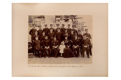 Lot 31 - THE DUKE OF YORK'S NAVAL TOUR, 1898