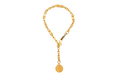 Lot 80 - A HIGH CARAT GOLD WATCH CHAIN