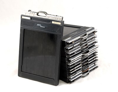 Lot 203 - Group of Eight Fidelity 5" x 7" Double Dark Slides.