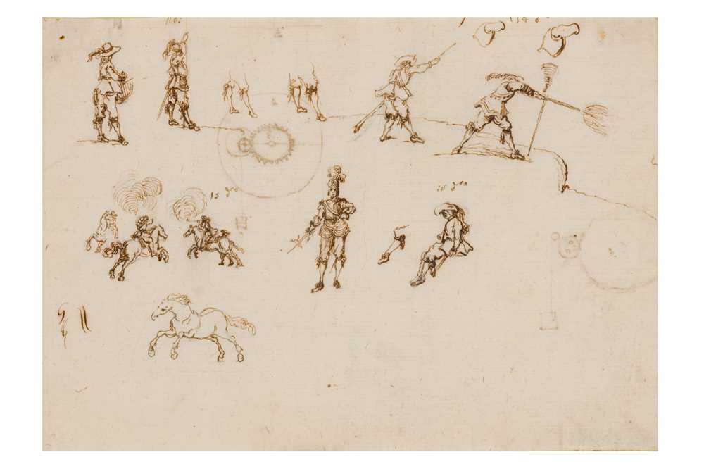 Lot 36 - STEFANO DELLA BELLA (FLORENCE 1610-1664 FLORENCE)