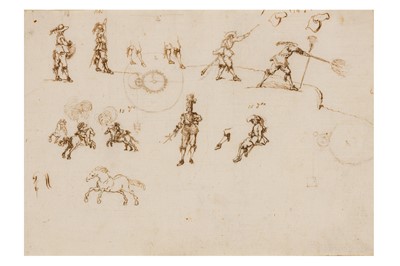 Lot 36 - STEFANO DELLA BELLA (FLORENCE 1610-1664 FLORENCE)