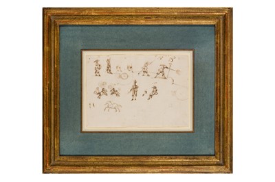 Lot 36 - STEFANO DELLA BELLA (FLORENCE 1610-1664 FLORENCE)