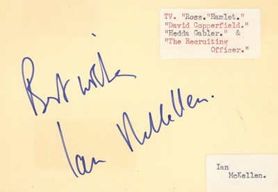 Lot 22 - Autograph Albums.- Actors & Entertainers