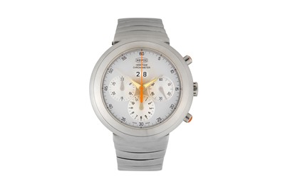 Lot 23 - A GENTS IKEPOD HEMIPODE CHRONOMETER BRACELET WATCH
