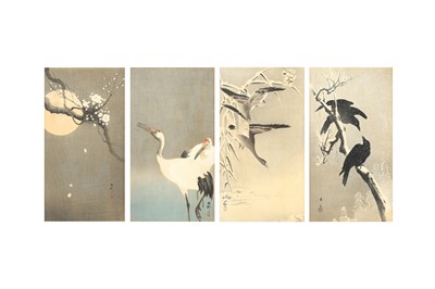 Lot 1046 - OHARA KOSON (1877 – 1945), SHOUN YAMAMOTO (1870 – 1965)