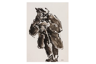Lot 63 - SIR KYFFIN WILLIAMS, R.A. (BRITISH, 1918-2006)