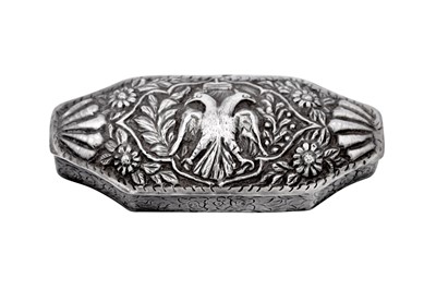 Lot 415 - TWO REPOUSSÉ SILVER VESSELS