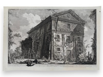 Lot 346 - Piranesi (Giovanni Battista) Veduta del Tempio di Bacco