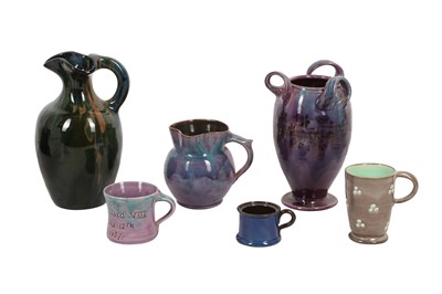 Lot 245 - AN ELTON POTTERY WATER JUG
