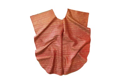 Lot 426 - AN OTTOMAN BROCADED BARBER ROBE
