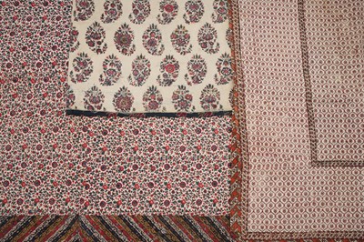 Lot 254 - THREE KALAMKARI BOCCHAS