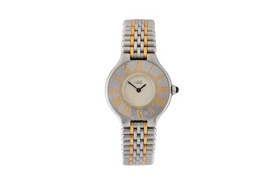 Lot 59 - CARTIER. MUST DE CARTIER 21 WRISTWATCH