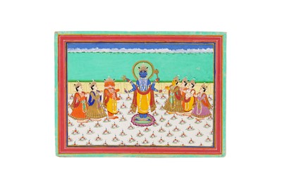 Lot 145 - BRAHMA AND INDRA WORSHIPPING LORD VISHNU