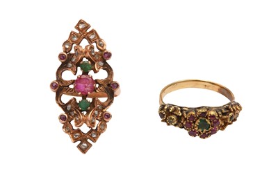 Lot 16 - TWO RINGS
