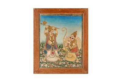 Lot 131 - PARASHURAMA SLAYING THE HAIHAYA KING KARTAVIRYA ARJUNA