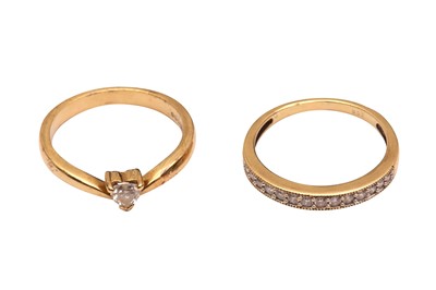 Lot 72 - TWO RINGS