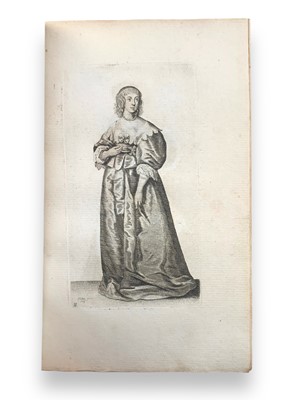 Lot 317 - Hollar. Ornatus Muliebris Anglicanus or the severall Habits of English Women. 1640 [after 1755].