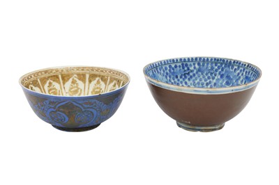 Lot 22 - TWO SAFAVID POTTERY BOWLS
