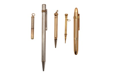 Lot 69 - FOUR PENS AND A CIGAR PIERCER