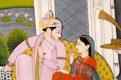 Lot 183 - LOVERS IN THE MONSOON RAINS