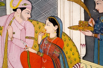 Lot 183 - LOVERS IN THE MONSOON RAINS
