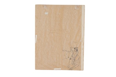 Lot 216 - TWO SOUTH INDIAN COMPANY SCHOOL PAINTINGS OF PAIRS OF LOCAL VILLAGERS AND TRADESPEOPLE